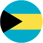 Bahamas flag circle2